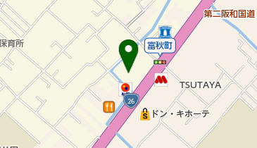 有限会社奥野水道設備の地図画像