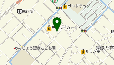 津田整骨院の地図画像