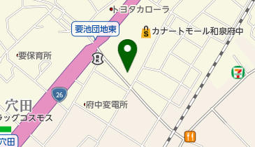 年吉鍼灸・整骨院の地図画像