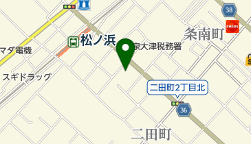 キララオートサービスの地図画像