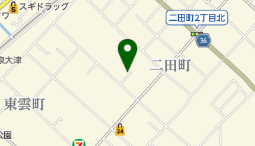 長畠治療院の地図画像