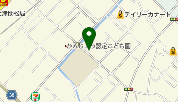 マーブル美容室の地図画像