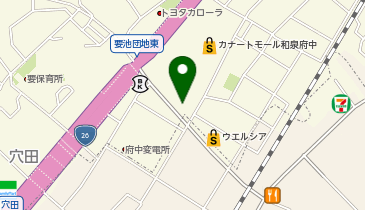 Lショップエルモアナ府中店の地図画像