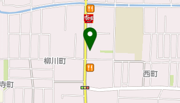 ヤナガワサイクルの地図画像