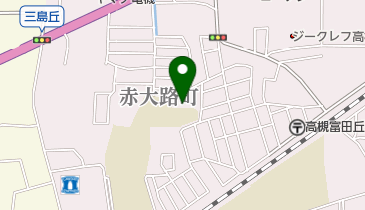 高槻市立 赤大路コミュニティセンターの地図画像