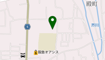 高槻市立 川西コミュニティセンターの地図画像