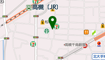 プリンス英米学院高槻校の地図画像