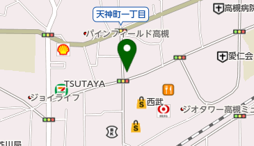 オーミヤ 学生服の店芥川店の地図画像