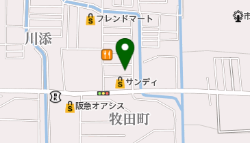 カネヒロの地図画像