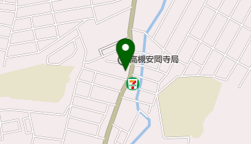 松屋クリーニング店の地図画像