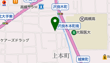 大阪府電気工事工業組合高槻支部の地図画像
