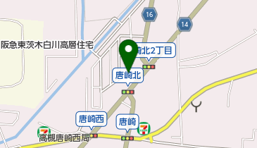 有限会社唐崎モータースの地図画像
