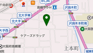 円成寺の地図画像