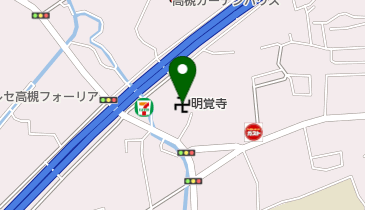明覚寺の地図画像