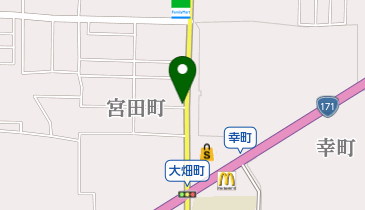 きしもと質店の地図画像