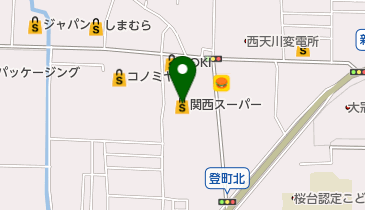 住吉チェーン西冠店の地図画像