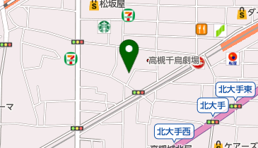 有限会社牛長本店の地図画像