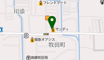 大和産業株式会社の地図画像