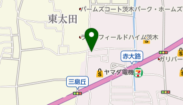 北田鍼灸整骨院の地図画像
