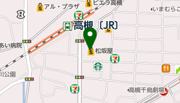 株式会社大勝水産 高槻松坂屋店の地図画像