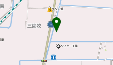 西田倉庫株式会社の地図画像