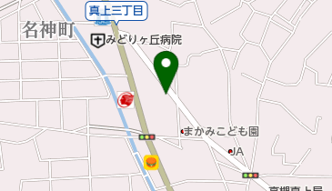 ピザハット 高槻真上店の地図画像