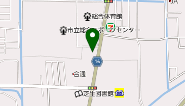 サンライズ高槻店の地図画像