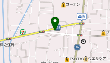 田倉産業株式会社の地図画像