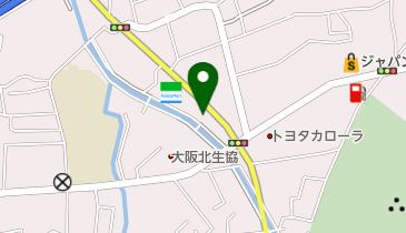 動物メディカルセンター高槻の地図画像