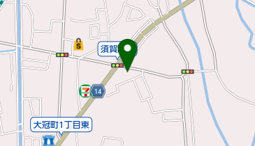 戸田動物病院の地図画像