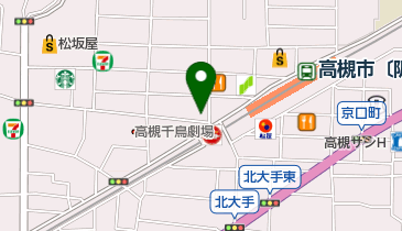 アンダンテ 高槻店の地図画像
