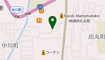 アフラック募集代理店・延山の地図画像