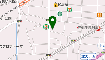 富国生命保険相互会社高槻営業所の地図画像