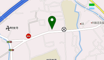 いきつけの理容室の地図画像