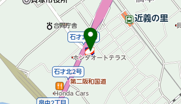 ワコー石油ガス株式会社の地図画像