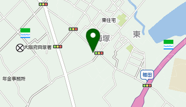 貝塚市立 ひと・ふれあいセンターの地図画像