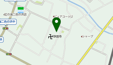 沢町会館の地図画像
