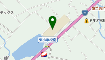 貝塚市立 東小学校仲よしホームの地図画像