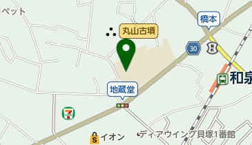 貝塚市立 南小学校仲よしホームの地図画像