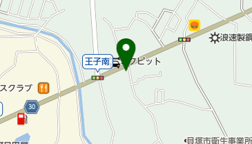 しば整骨院の地図画像