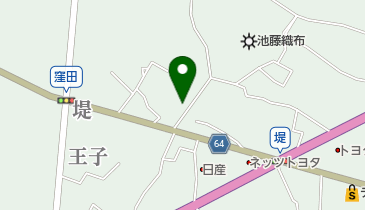 竹利タオル有限会社の地図画像