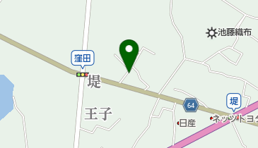 タカハシ美容室の地図画像