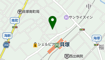 伊藤洋品店の地図画像