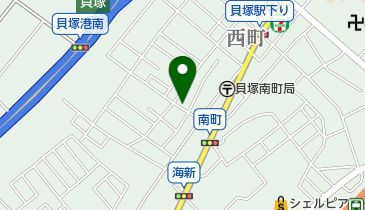 とかい米穀店の地図画像