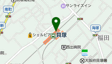 ジュエリーカメオカの地図画像