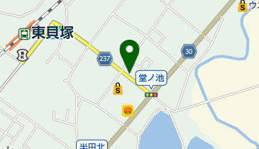 ヘアーサロンのんきの地図画像