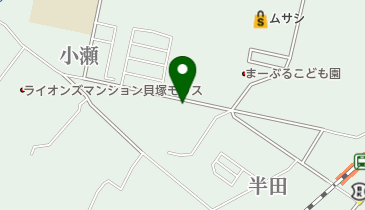 理容アズマの地図画像