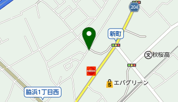 理容ヤマサキの地図画像