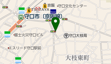 浪速きもの学院の地図画像