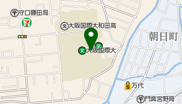 学校法人大阪国際学園の地図画像